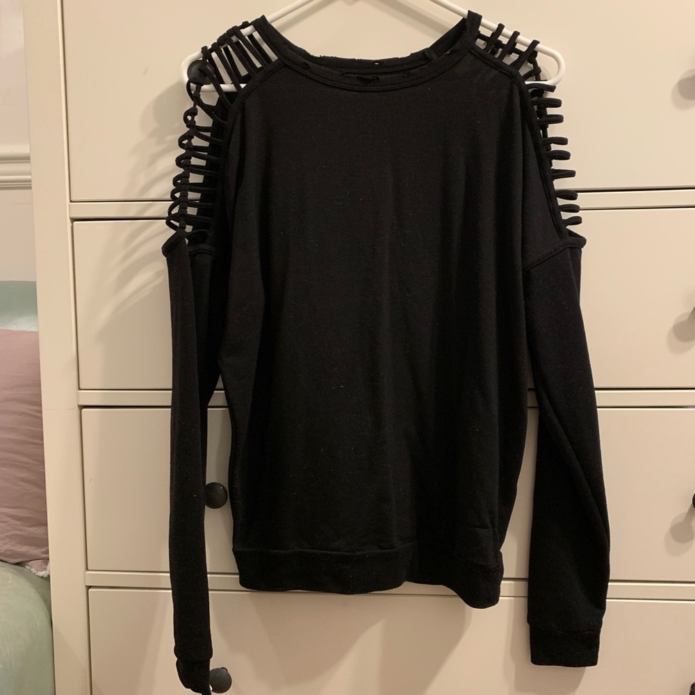 Forever 21 cutout long sleeve